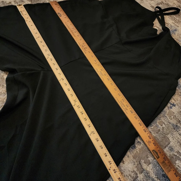 NWT Madewell Black Smocked Thistle Cami Jumpsuit in Plus Size 24. Pockets - Picture 13 of 15